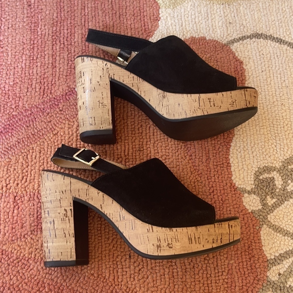 CORDANI Argento Cork Wedge NWOT - Picture 12 of 13